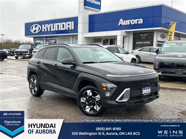 2025 Hyundai Kona 2.0L Preferred (Stk: 261780A) in Aurora - Image 1 of 8