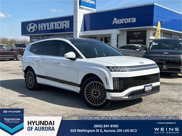 2026 Hyundai IONIQ 9 Preferred + w/Ultimate Calligraphy Package (Stk: 26U1293) in Aurora - Image 1 of 20