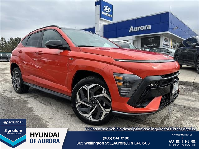 2025 Hyundai Kona 1.6T N Line (Stk: 261066) in Aurora - Image 1 of 19