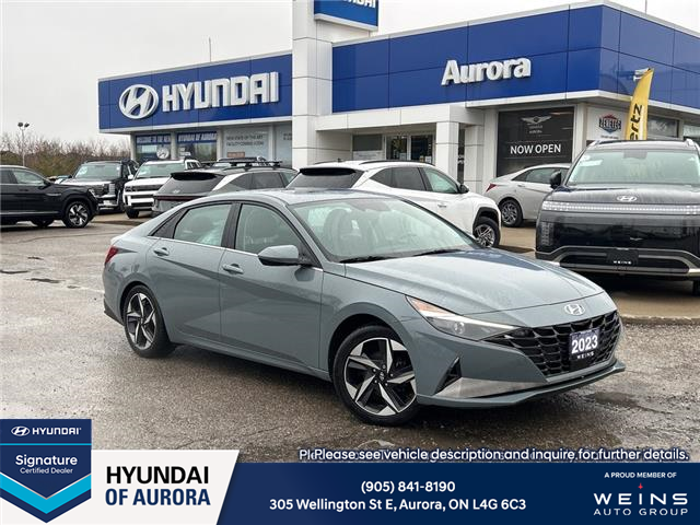 2023 Hyundai Elantra Luxury (Stk: 261745A) in Aurora - Image 1 of 8