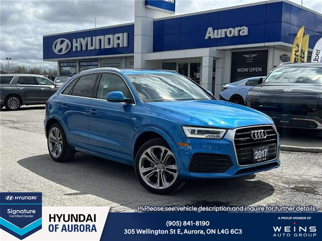 2017 Audi Q3 2.0T Technik (Stk: 26I2123A) in Aurora - Image 1 of 22 2017 Audi Q3 2.0T Technik (Stk: 26I2123A) in Aurora - Image 1 of 22