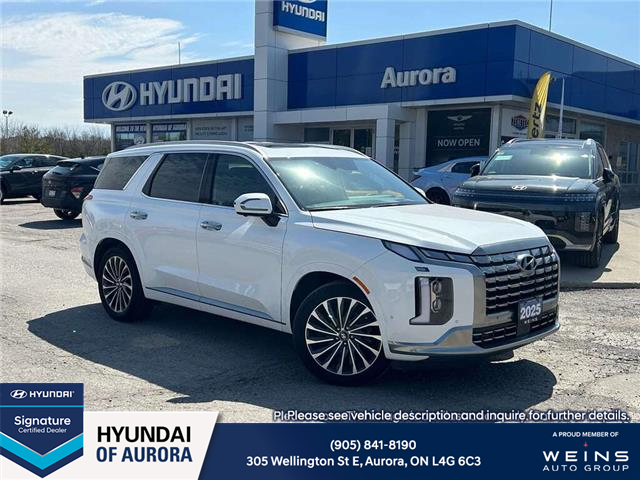 2025 Hyundai Palisade Ultimate Calligraphy (Stk: 2610202A) in Aurora - Image 1 of 8 2025 Hyundai Palisade Ultimate Calligraphy (Stk: 2610202A) in Aurora - Image 1 of 8