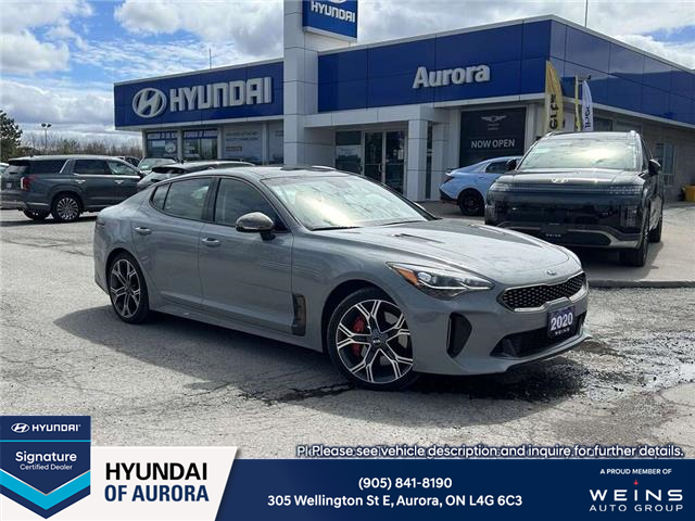 2020 Kia Stinger GT (Stk: 261851A) in Aurora - Image 1 of 8
