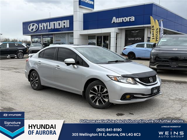 2014 Honda Civic EX (Stk: 261826AA) in Aurora - Image 1 of 8 2014 Honda Civic EX (Stk: 261826AA) in Aurora - Image 1 of 8