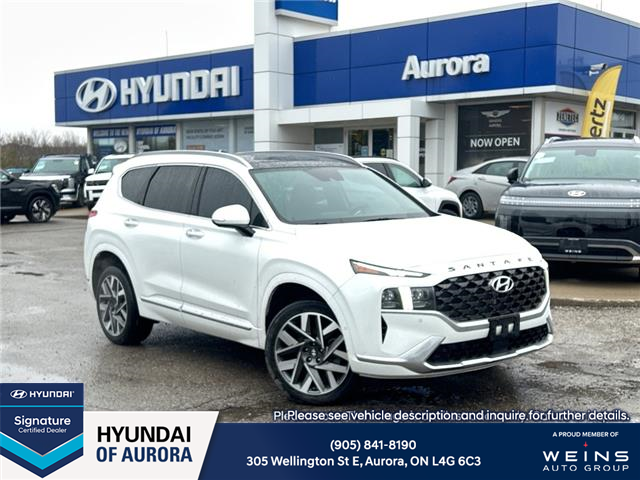 2023 Hyundai Santa Fe Ultimate Calligraphy (Stk: 261959A) in Aurora - Image 1 of 20 2023 Hyundai Santa Fe Ultimate Calligraphy (Stk: 261959A) in Aurora - Image 1 of 20