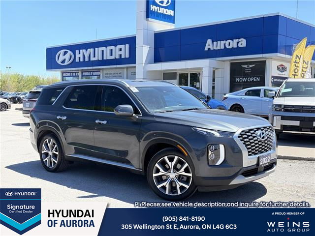 2022 Hyundai Palisade Luxury 8 Passenger (Stk: 26U1310) in Aurora - Image 1 of 22