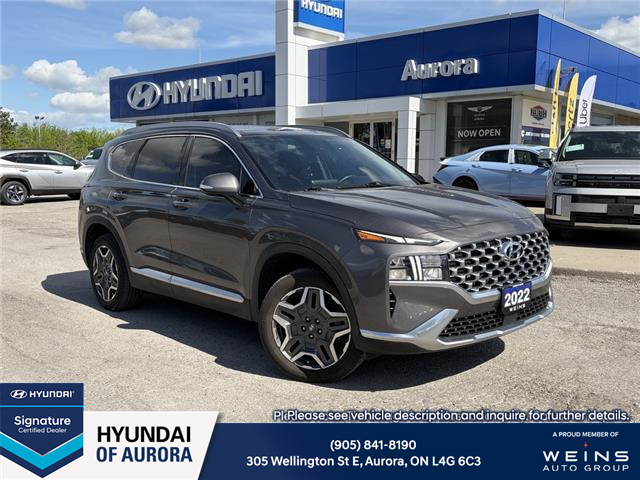 2022 Hyundai Santa Fe HEV Luxury (Stk: 2610261A) in Aurora - Image 1 of 21