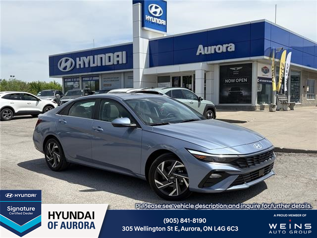 2025 Hyundai Elantra HEV Luxury w/Two-Tone Interior (Stk: 26U1317) in Aurora - Image 1 of 21