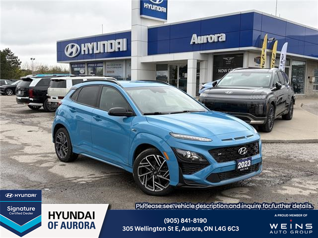 2023 Hyundai Kona 1.6T N Line (Stk: 2610228A) in Aurora - Image 1 of 20