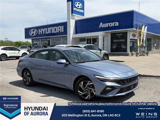 2025 Hyundai Elantra HEV Luxury w/Two-Tone Interior (Stk: 26U1317) in Aurora - Image 1 of 21