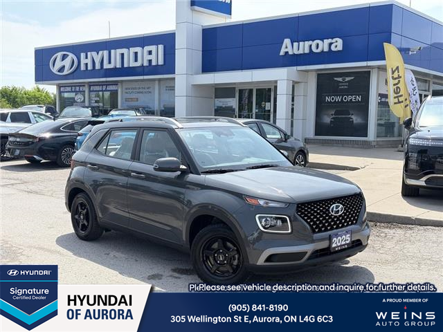 2025 Hyundai Venue Ultimate w/Black Interior (IVT) (Stk: 26U1321) in Aurora - Image 1 of 20