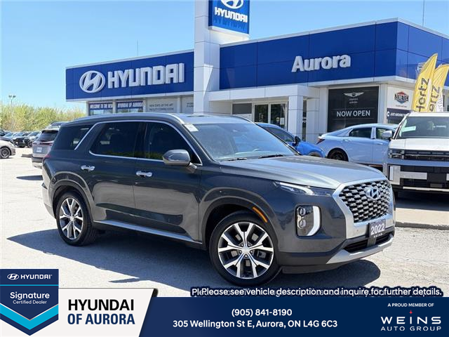 2022 Hyundai Palisade Luxury 8 Passenger (Stk: 26U1310) in Aurora - Image 1 of 22
