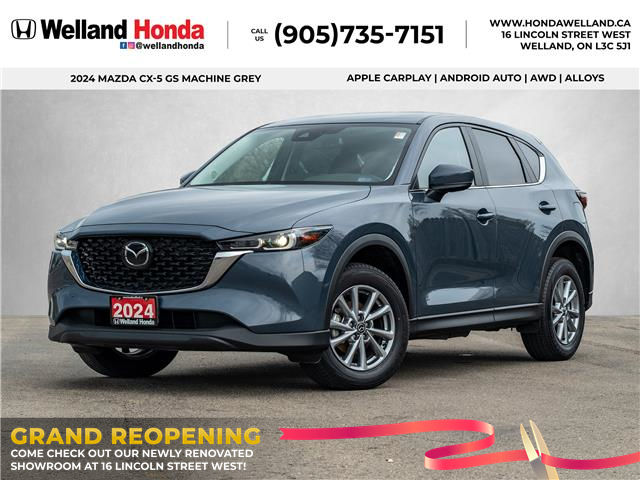 2024 Mazda CX-5 GS w/o CD (Stk: WU7664) in Welland - Image 1 of 27