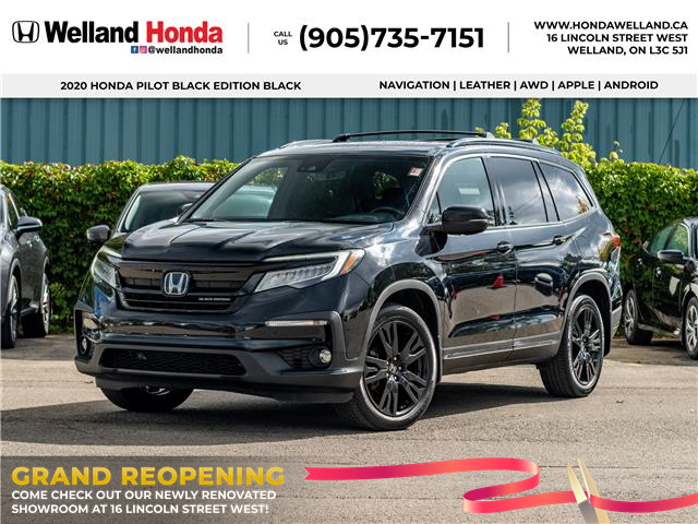 2020 Honda Pilot Black Edition (Stk: WU7745) in Welland - Image 1 of 33