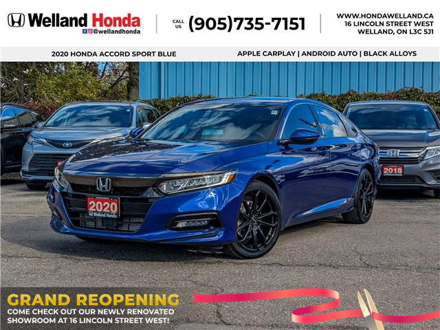 2020 Honda Accord Sport 1.5T (Stk: WN25505AAA) in Welland - Image 1 of 30 2020 Honda Accord Sport 1.5T (Stk: WN25505AAA) in Welland - Image 1 of 30