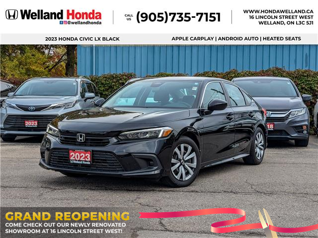 2023 Honda Civic LX 2HGFE2F23PH105249 WU7757 in Welland