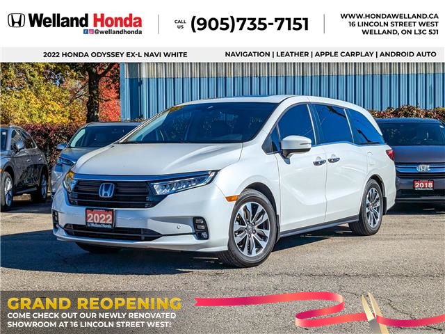 2022 Honda Odyssey EX-L Navi (Stk: WN25530A) in Welland - Image 1 of 33 2022 Honda Odyssey EX-L Navi (Stk: WN25530A) in Welland - Image 1 of 33