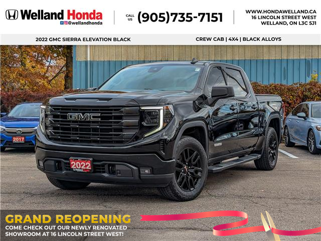 2022 GMC Sierra 1500 Elevation (Stk: WN26164A) in Welland - Image 1 of 27 2022 GMC Sierra 1500 Elevation (Stk: WN26164A) in Welland - Image 1 of 27