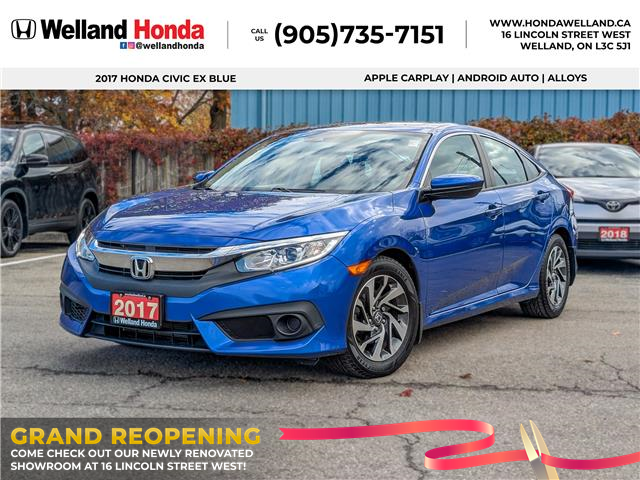 2017 Honda Civic EX (Stk: WN26139A) in Welland - Image 1 of 30