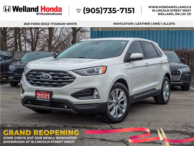 2021 Ford Edge Titanium (Stk: WU7782A) in Welland - Image 1 of 31