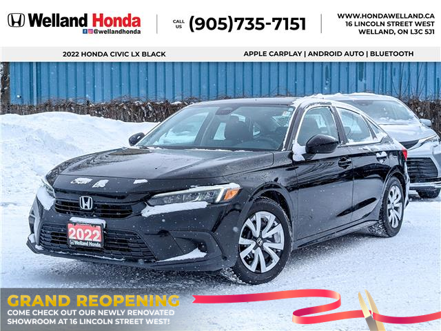 2022 Honda Civic LX (Stk: WN26241A) in Welland - Image 1 of 24