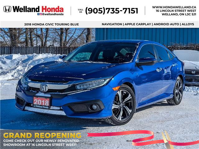 2018 Honda Civic Touring (Stk: WN26163AA) in Welland - Image 1 of 31