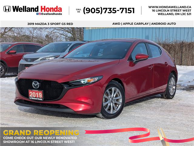2019 Mazda Mazda3 Sport GS (Stk: WN26248A) in Welland - Image 1 of 1
