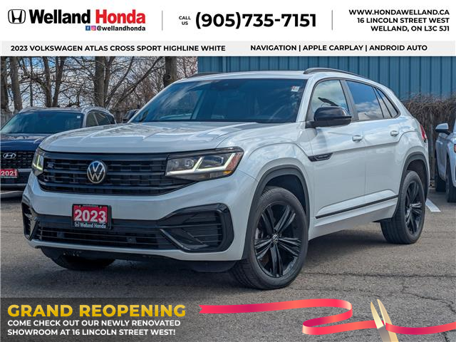 2023 Volkswagen Atlas Cross Sport 3.6 FSI Highline (Stk: WN26371A) in Welland - Image 1 of 33