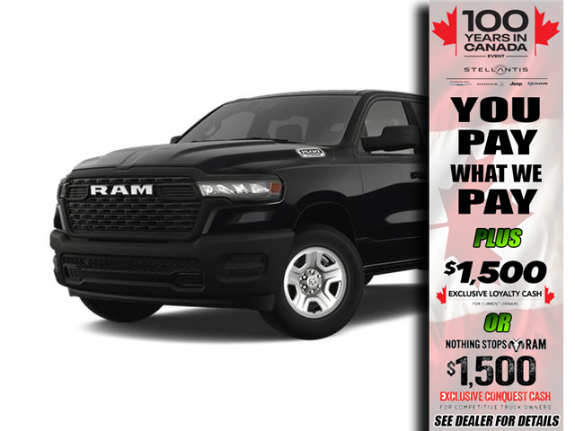 2025 RAM 1500 Tradesman (Stk: 25001) in Dryden - Image 1 of 1