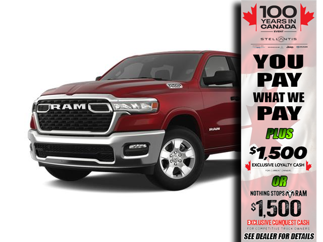 2025 RAM 1500 Big Horn (Stk: 25008) in Dryden - Image 1 of 1