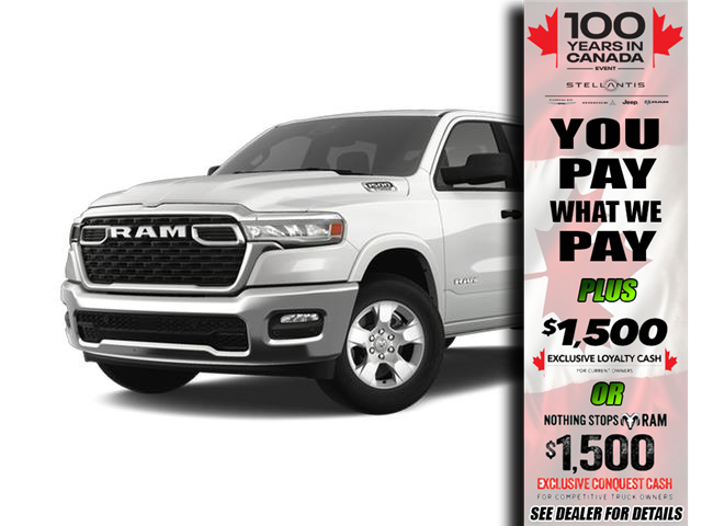 2025 RAM 1500 Big Horn (Stk: 25007) in Dryden - Image 1 of 1