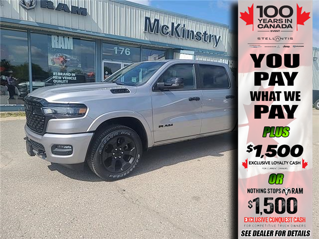 2025 RAM 1500 Big Horn (Stk: 25014) in Dryden - Image 1 of 13