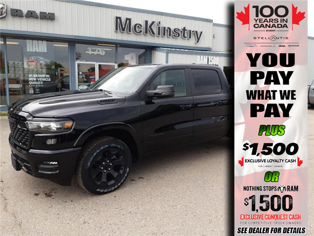 2025 RAM 1500 Big Horn (Stk: 25015) in Dryden - Image 1 of 10