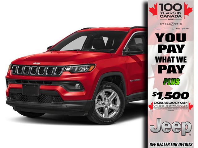 2025 Jeep Compass North (Stk: 25063) in Dryden - Image 1 of 12