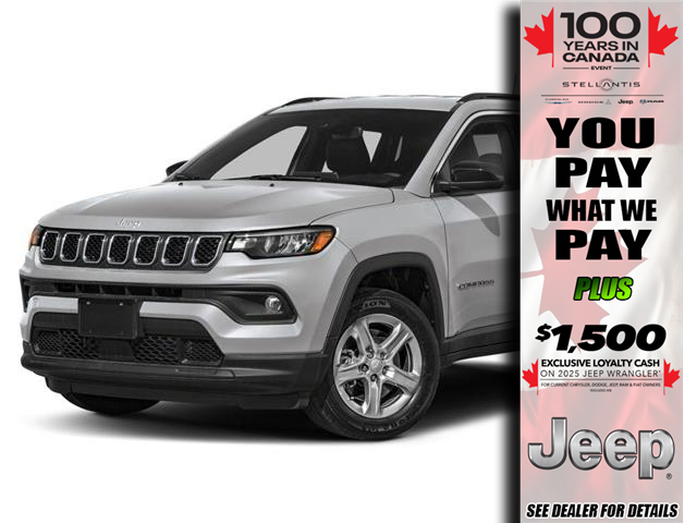 2025 Jeep Compass North (Stk: 25067) in Dryden - Image 1 of 12
