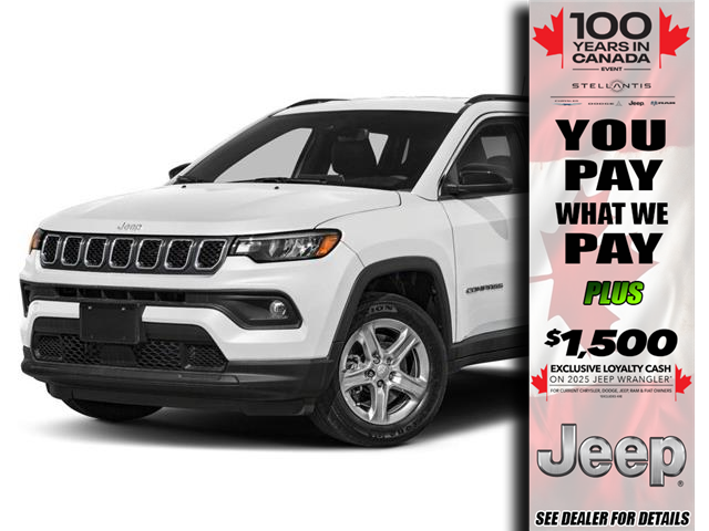 2025 Jeep Compass North (Stk: 25073) in Dryden - Image 1 of 12