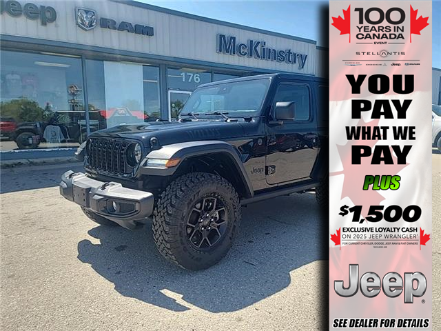 2025 Jeep Wrangler Sport (Stk: 25031) in Dryden - Image 1 of 12