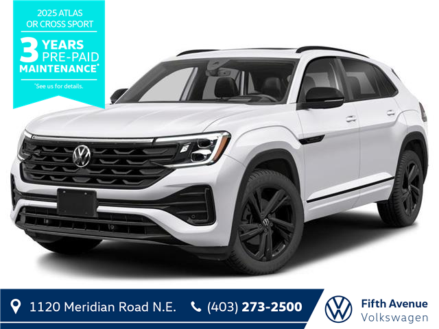 2025 Volkswagen Atlas Cross Sport 2.0 TSI Comfortline R-Line Black Edition (Stk: 25214) in Calgary - Image 1 of 2