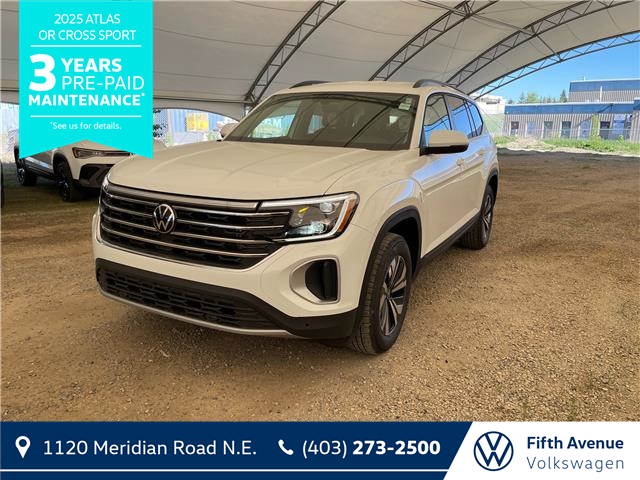 2025 Volkswagen Atlas 2.0 TSI Comfortline (Stk: 25245) in Calgary - Image 1 of 13