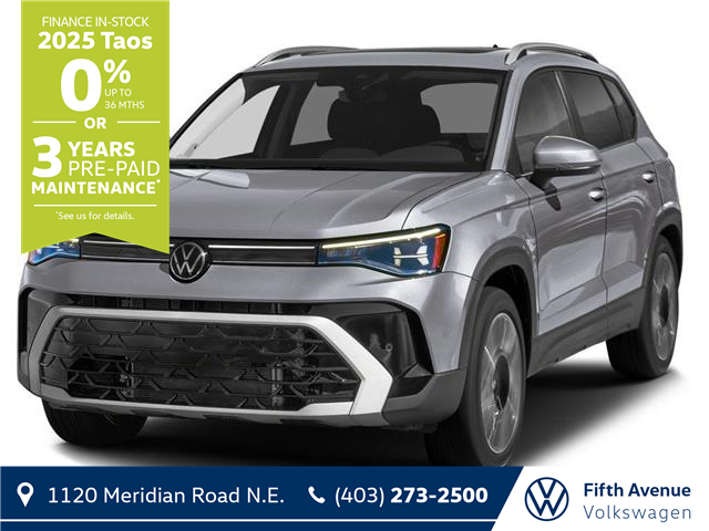 2025 Volkswagen Taos Highline (Stk: 25262) in Calgary - Image 1 of 3