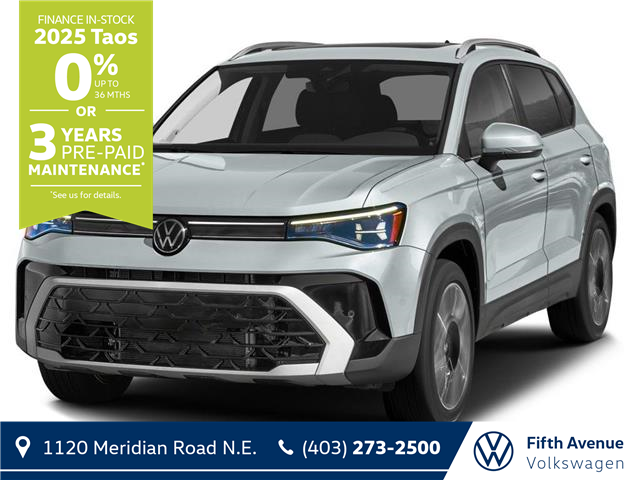 2025 Volkswagen Taos Highline (Stk: 25294) in Calgary - Image 1 of 3