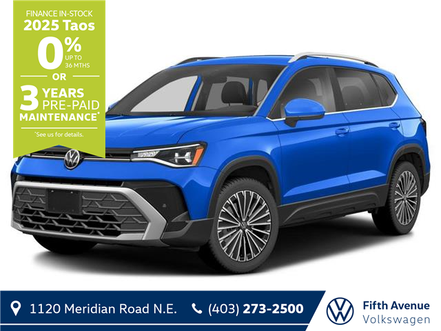 2025 Volkswagen Taos Comfortline (Stk: 25298) in Calgary - Image 1 of 2