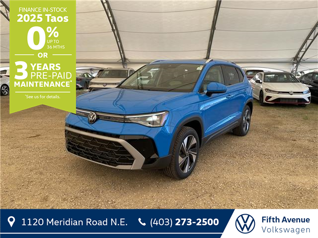2025 Volkswagen Taos Highline (Stk: 25248) in Calgary - Image 1 of 13