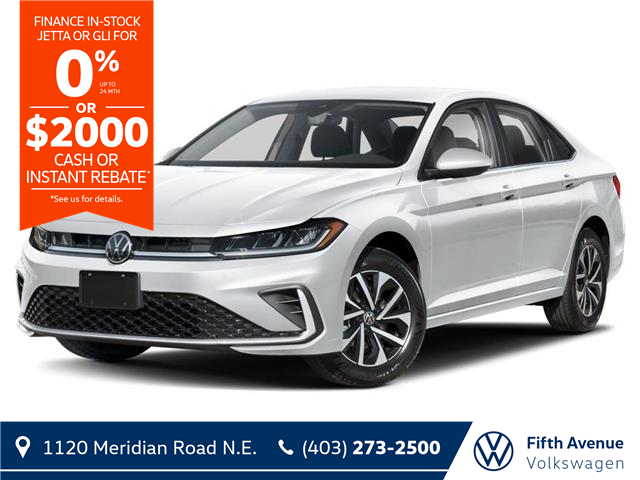 2025 Volkswagen Jetta Trendline (Stk: 25334) in Calgary - Image 1 of 11