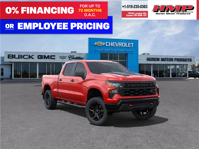 2025 Chevrolet Silverado 1500 Custom Trail Boss (Stk: 104254) in Exeter - Image 1 of 24