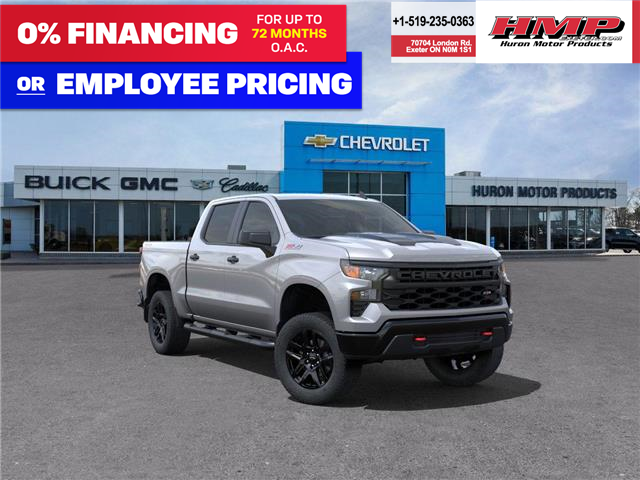 2025 Chevrolet Silverado 1500 Custom Trail Boss (Stk: 104317) in Exeter - Image 1 of 24