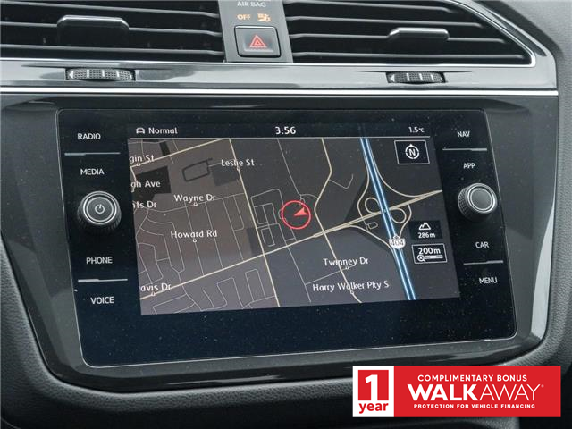 2018 Volkswagen Tiguan Comfortline (Stk: 39809A) in Newmarket - Image 7 of 21
