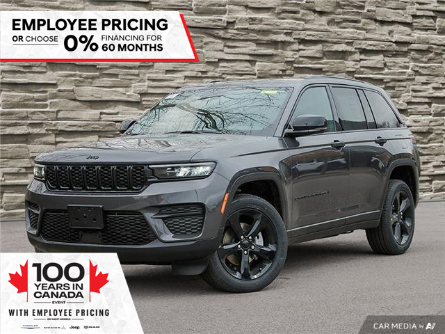 2025 Jeep Grand Cherokee Laredo Grey with 10km at $61,058
