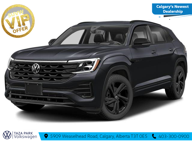 2025 Volkswagen Atlas Cross Sport 2.0 TSI Comfortline R-Line Black Edition (Stk: TS-0047) in Calgary - Image 1 of 2