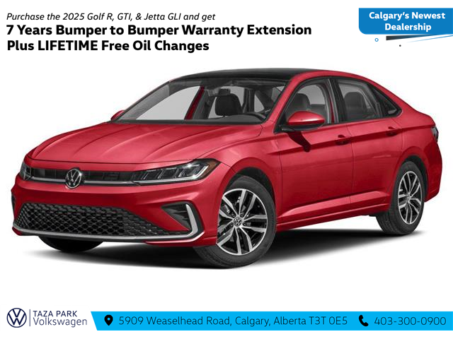 2025 Volkswagen Jetta Comfortline (Stk: TS-0214) in Calgary - Image 1 of 11